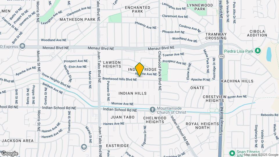 12105 Brentwood Hills Blvd NE Map and Location Details