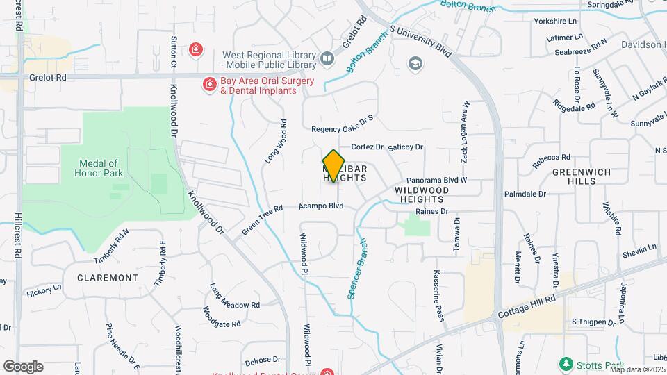 1704 Andover Blvd Map and Location Details