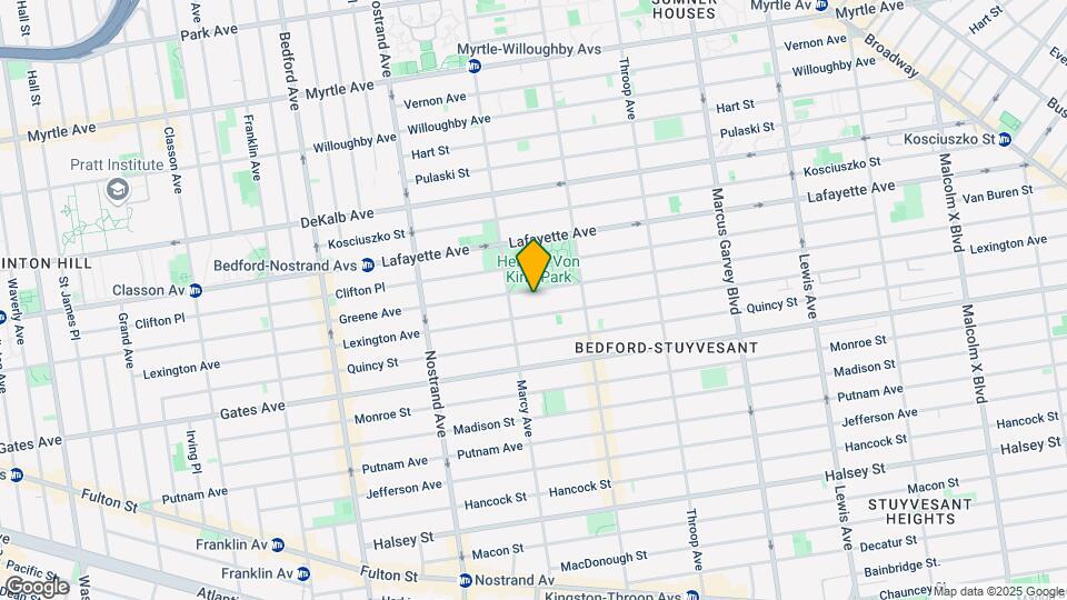 572 Greene Ave Map and Location Details