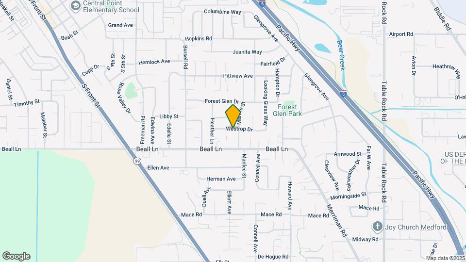 890 Westrop Dr Map and Location Details
