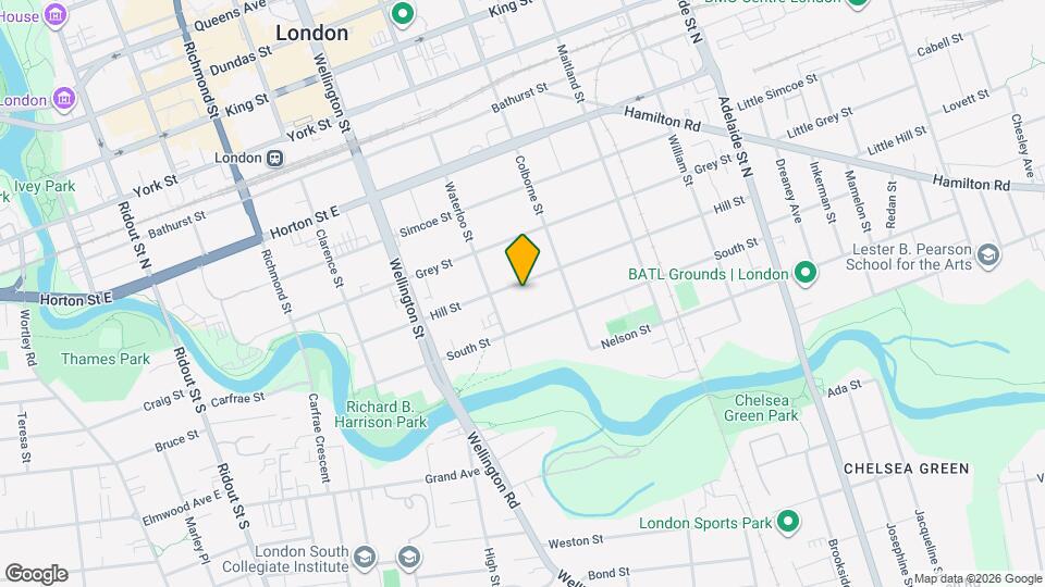 373 Hill St Map and Location Details