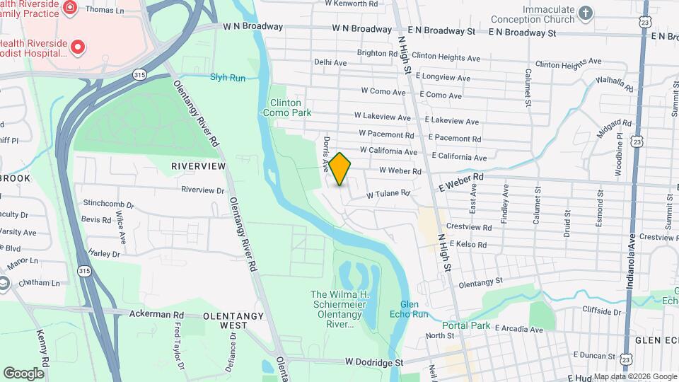 3054 Dorris Ave Map and Location Details