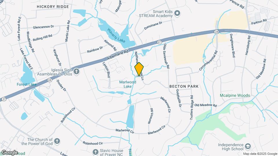 8300 Nathanael Greene Ln Map and Location Details