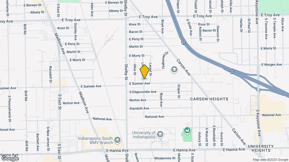 3461 Linden St Mapa y Detalles de la Ubicación