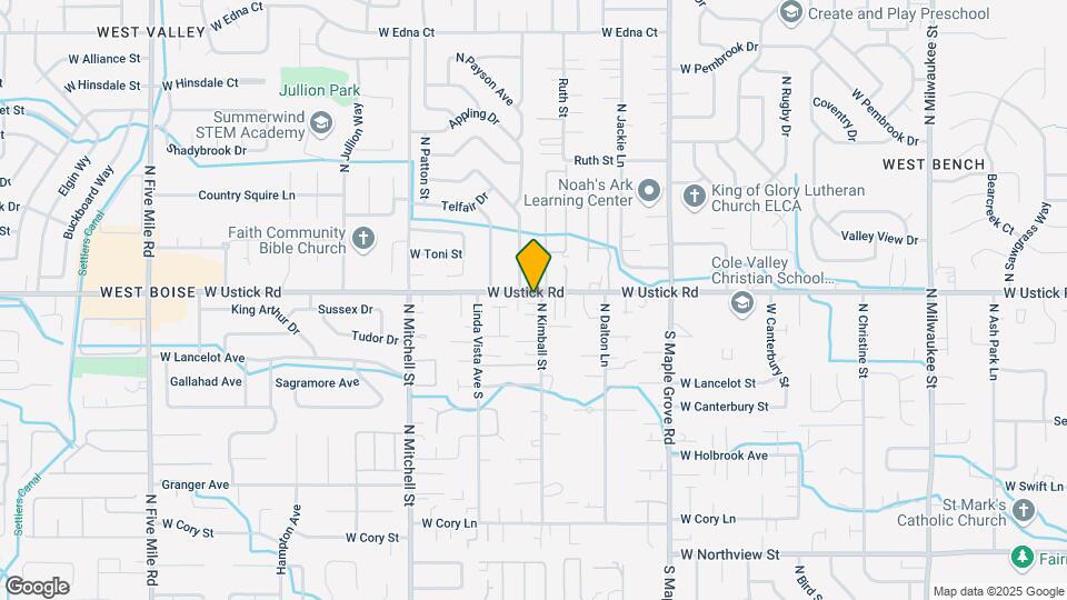 9401 W Ustick Rd Map and Location Details