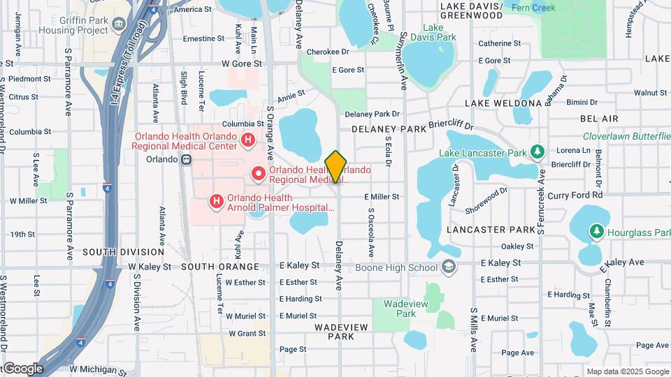 1520 Delaney Ave Map and Location Details