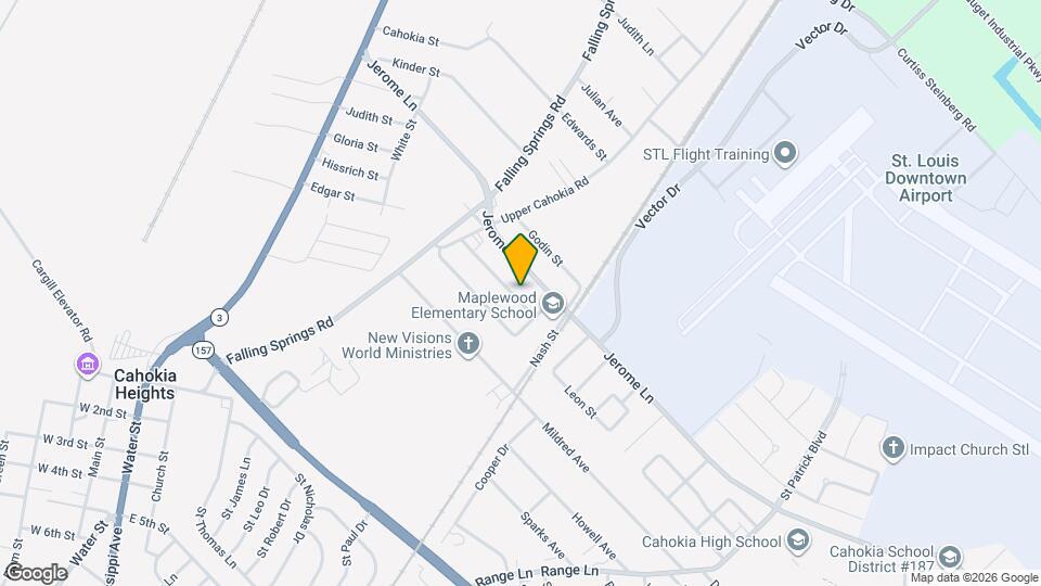 505 Chaudet Ave Map and Location Details