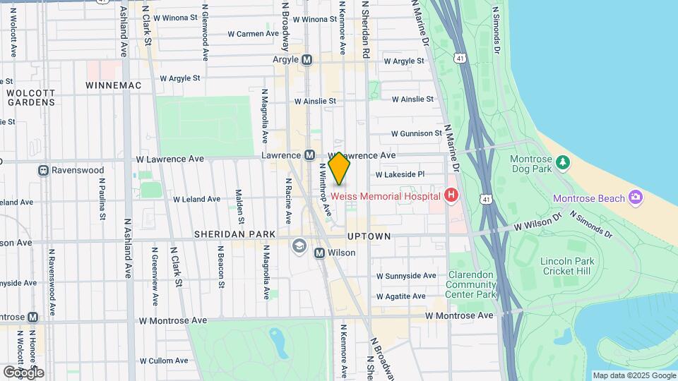 4704 N Kenmore Ave Map and Location Details