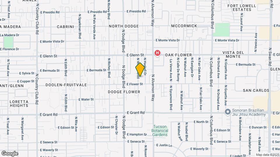 2620 N Winstel Mapa y Detalles de la Ubicación