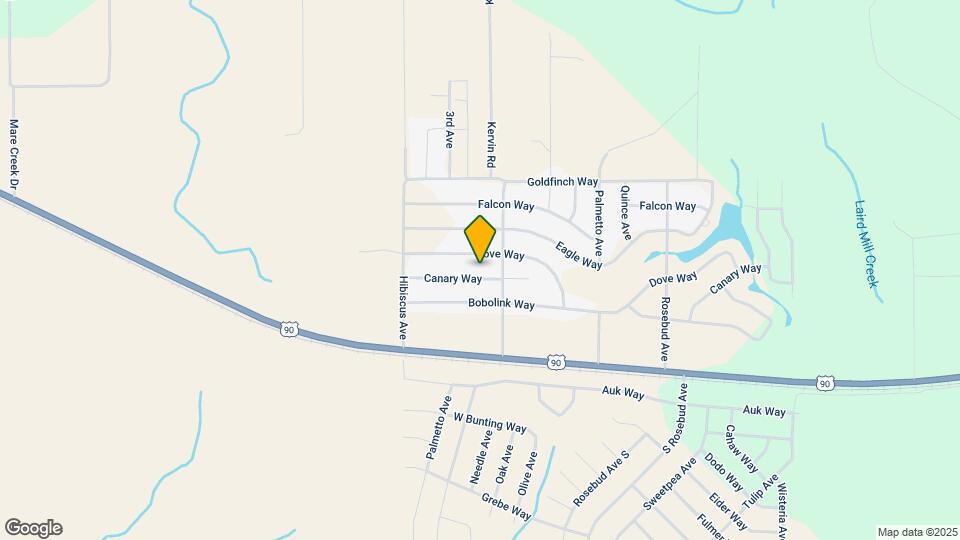 4625 Canary Way Map and Location Details