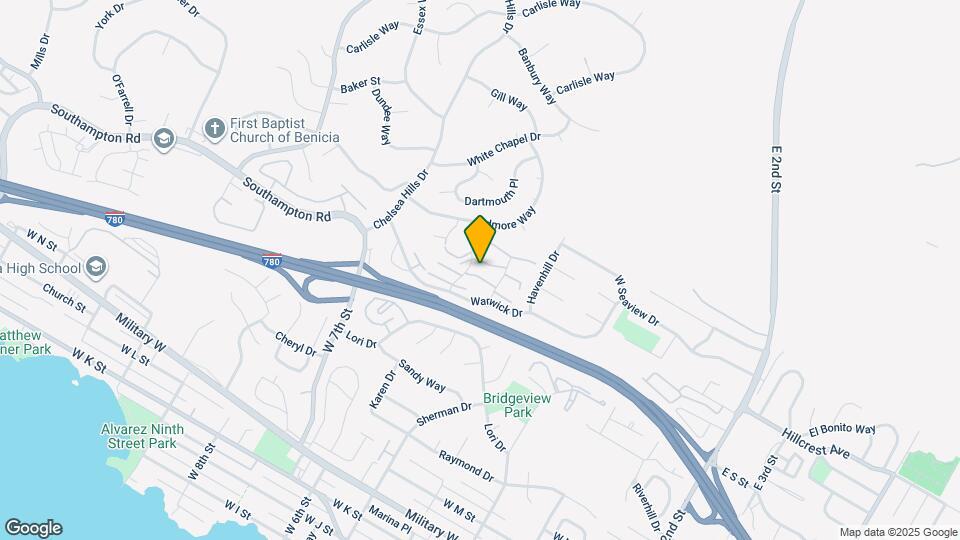 2162 Clearview Cir Map and Location Details