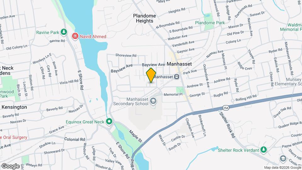 121 Manhasset Ave Map and Location Details
