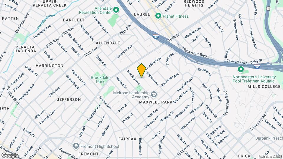 4431 Penniman Ave Map and Location Details
