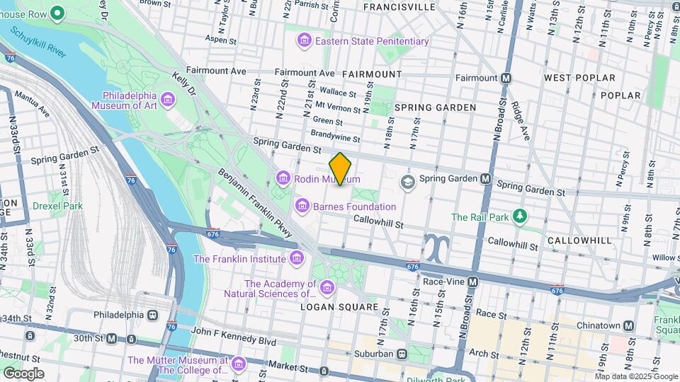 1900 Hamilton St Map and Location Details