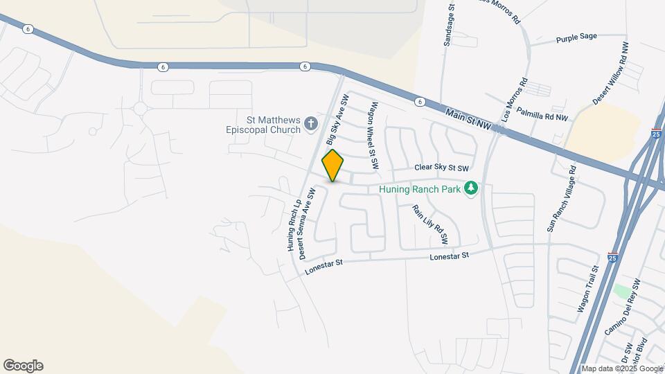 561 Desert Senna Ave SW Map and Location Details