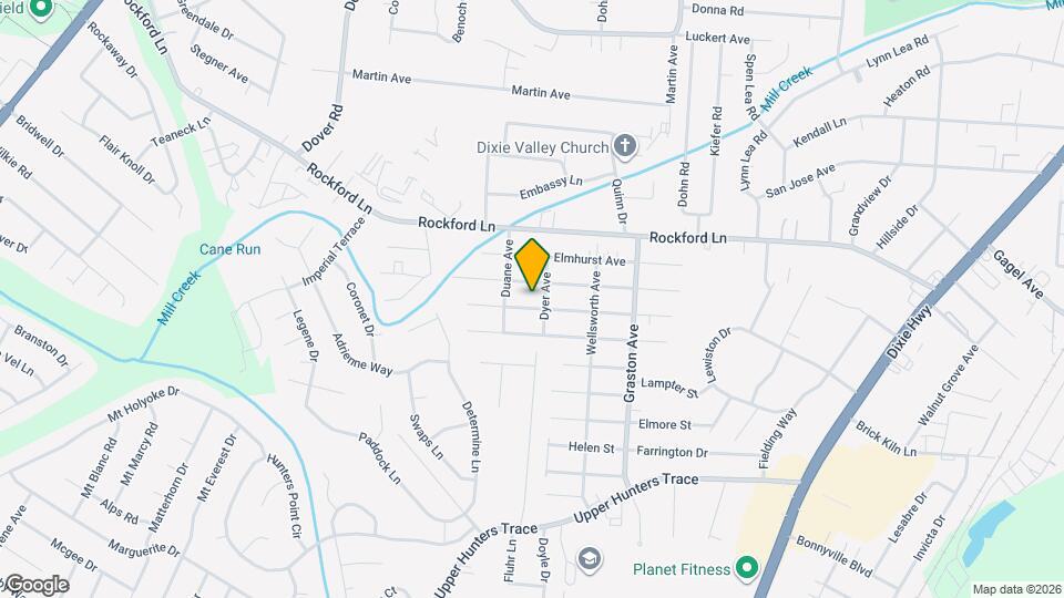 2505 Franklin Ave Map and Location Details