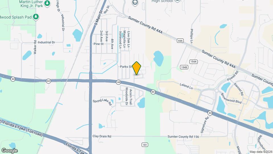 805 E Live Oak St Map and Location Details