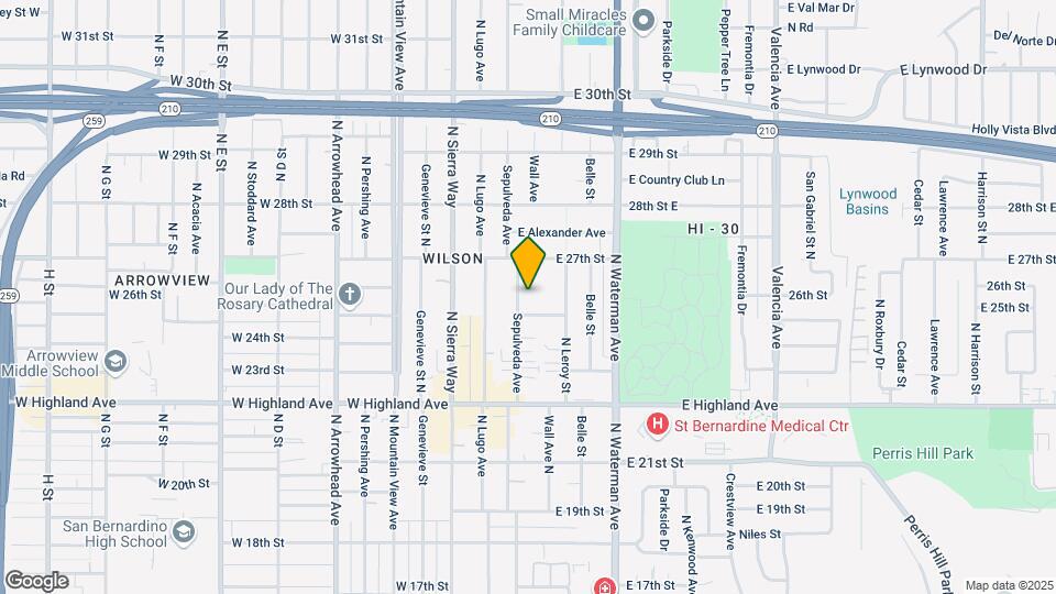 2549 Sepulveda Ave Map and Location Details