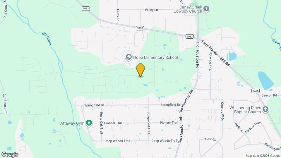 14721 Homeward Ct Map and Location Details