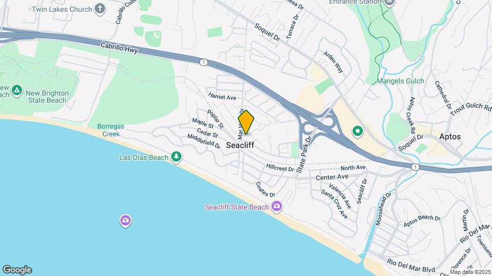 390 Sea Ridge Rd Map and Location Details