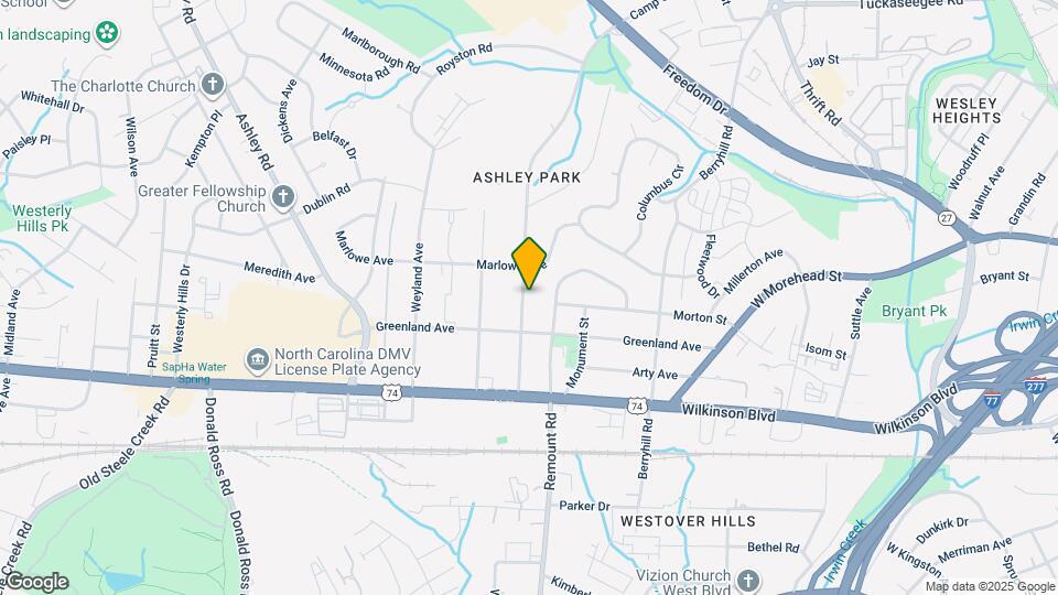 2125 Camp Greene St Map and Location Details