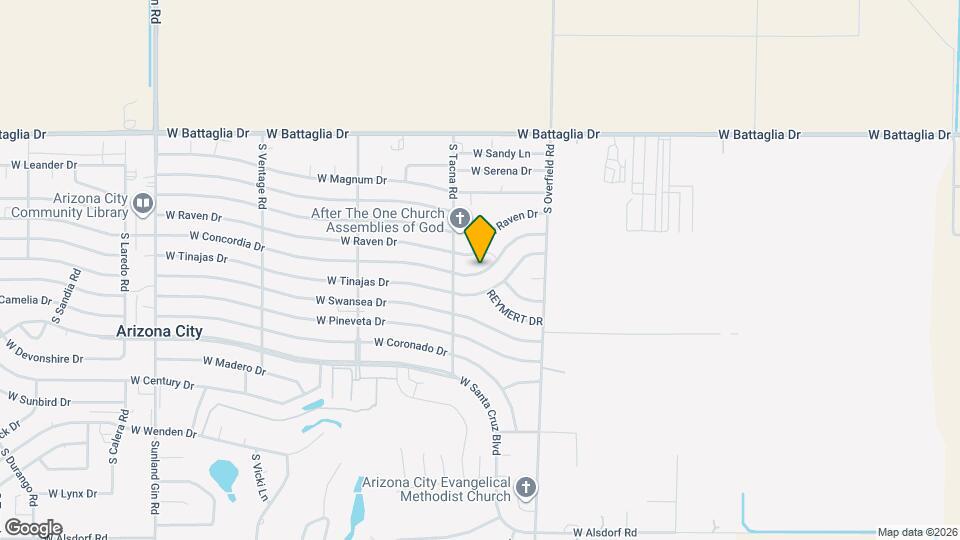 8340 W Concordia Dr Map and Location Details