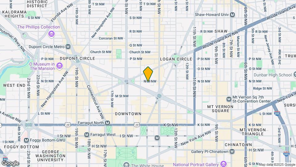 1440 N St NW, #1002-Unit -1002 Map and Location Details