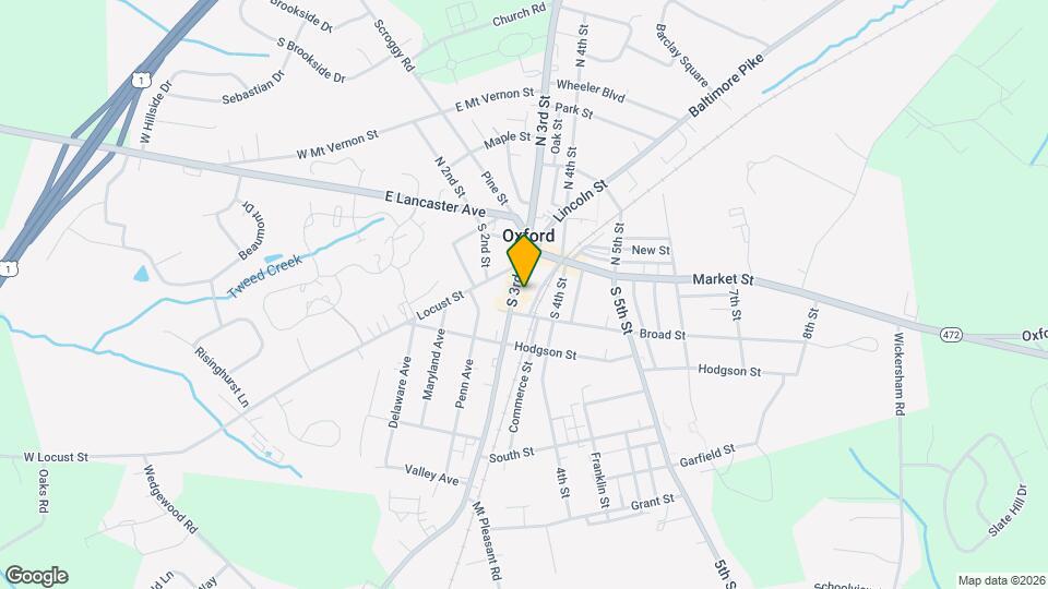 55 S 3rd St Map and Location Details