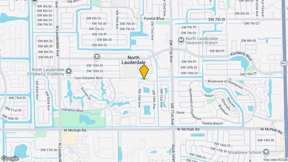 7427 SW 11th Ct Mapa y Detalles de la Ubicación