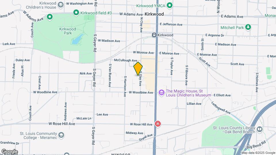 461 S Clay Ave, Unit C Map and Location Details