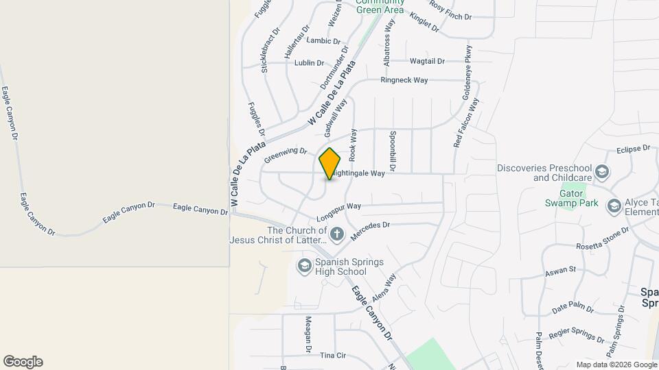 1392 Bufflehead Dr Map and Location Details