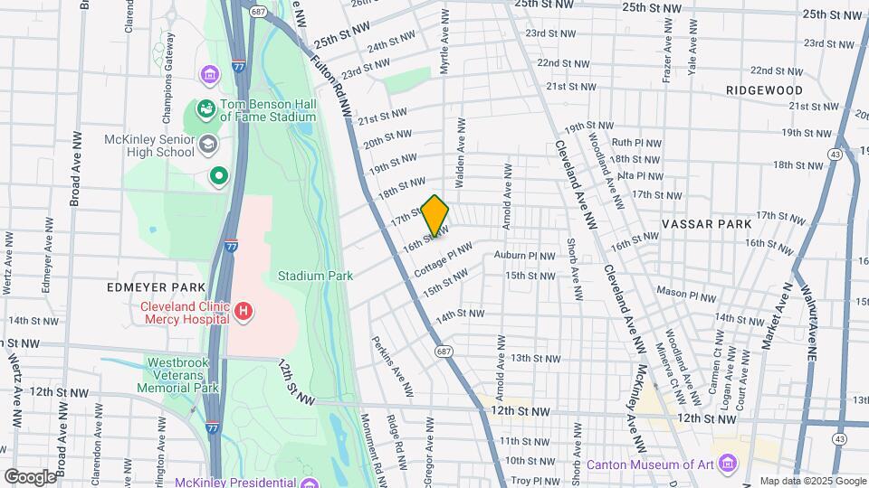 1410 16th St NW Map and Location Details