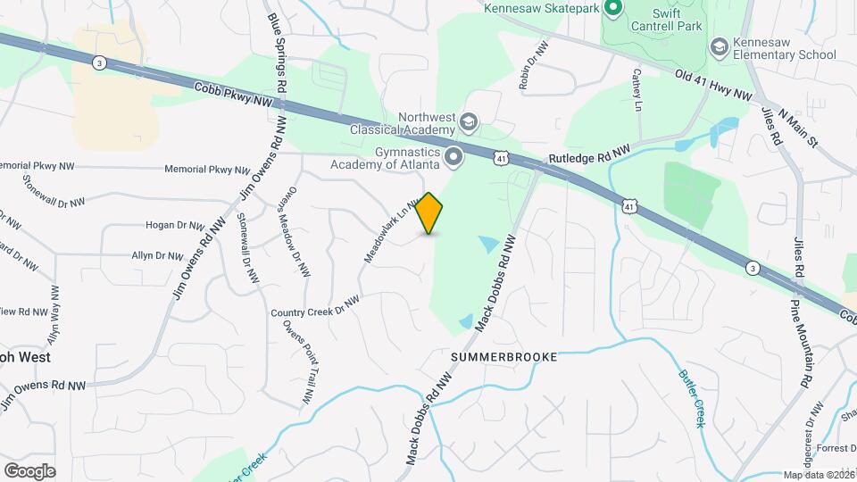 3355 Tia Trace NW Map and Location Details