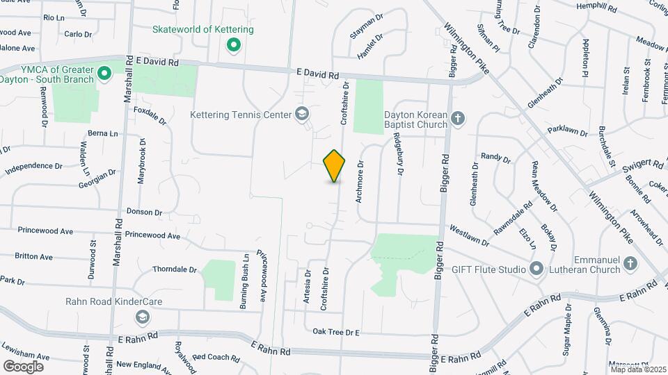 4693 Croftshire Dr Map and Location Details