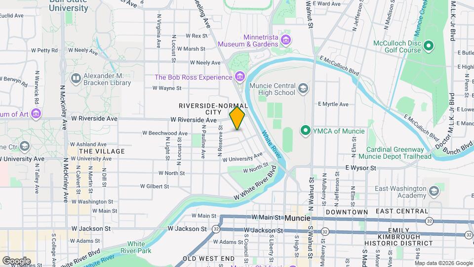 605 W Beechwood Ave Map and Location Details