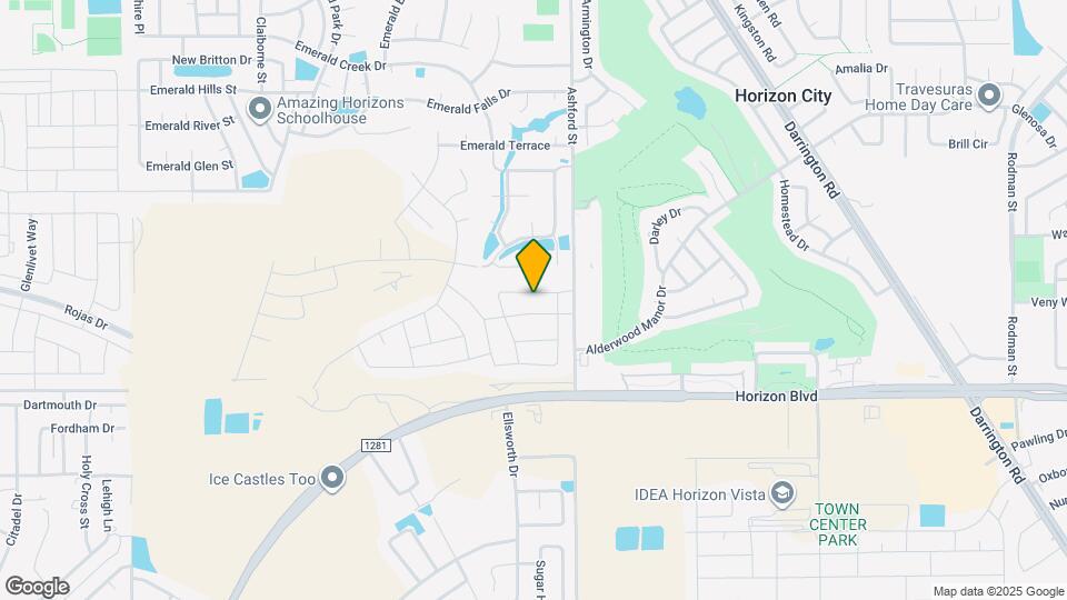 13436 Emerald Crystal Dr Map and Location Details