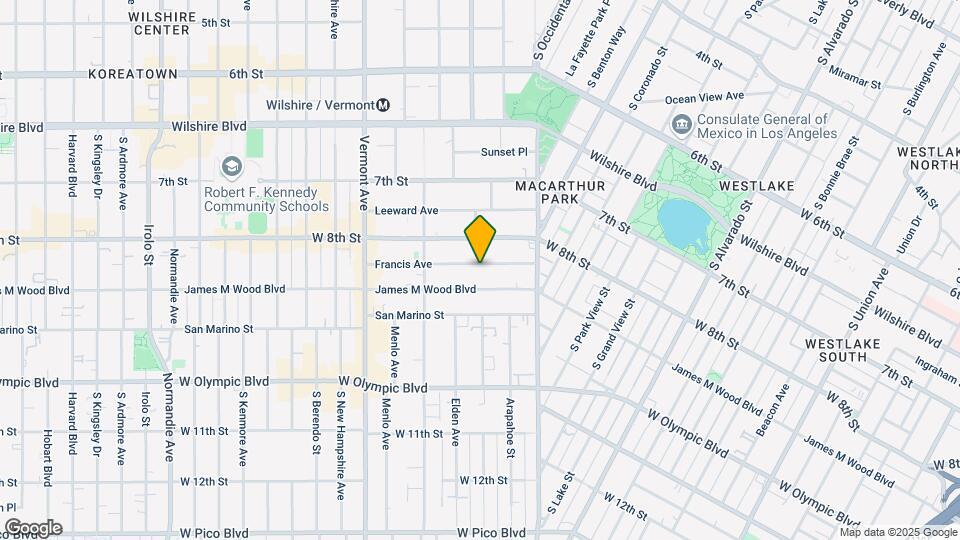 2796 Francis Ave, Unit 203 Mapa y Detalles de la Ubicación