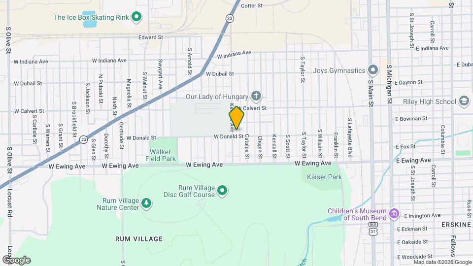 2018 Kemble Ave Map and Location Details