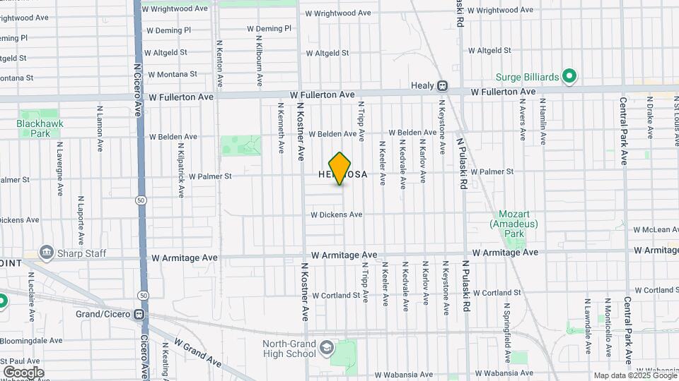 4302 W Shakespeare Ave Map and Location Details