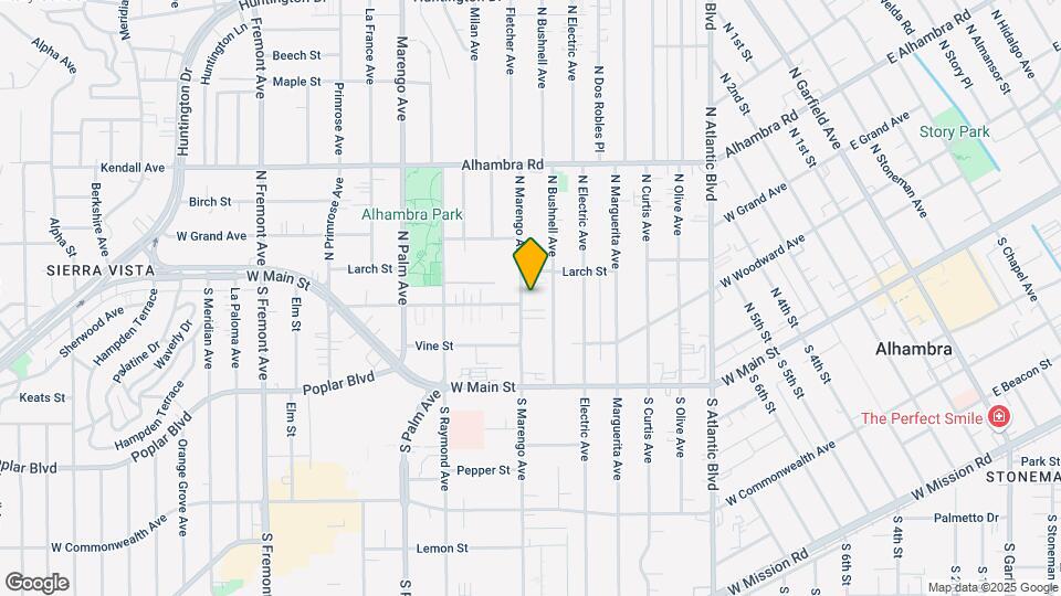 200 N Marengo Ave Mapa y Detalles de la Ubicación