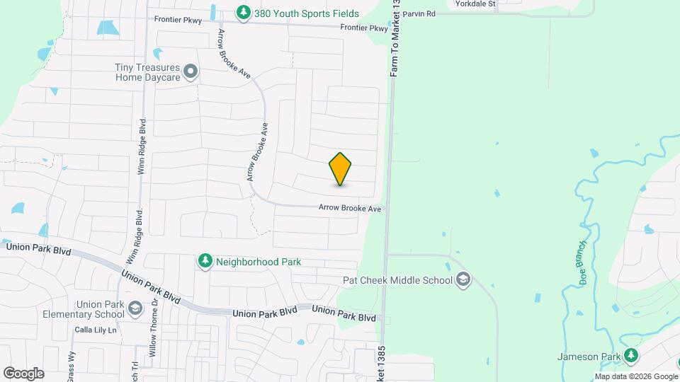 1805 Ranch Trail Rd Map and Location Details