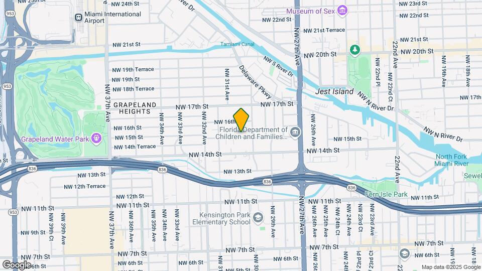 3041 NW 15th St Map and Location Details