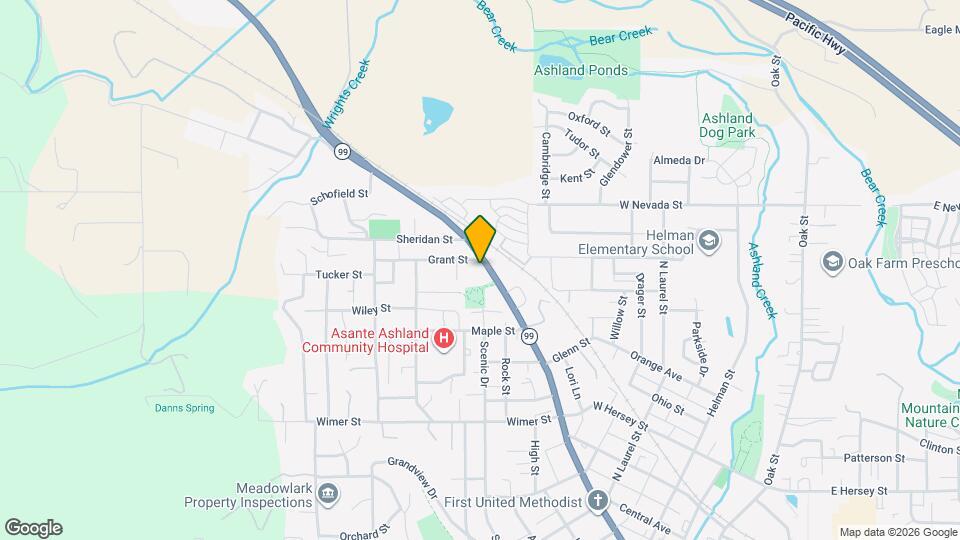 735 N Main St Map and Location Details