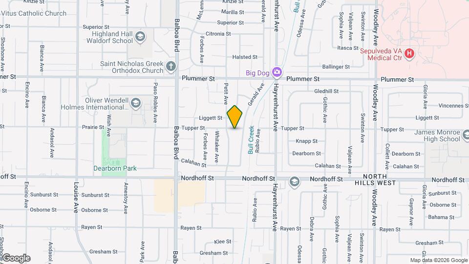 16746 Tupper St Map and Location Details