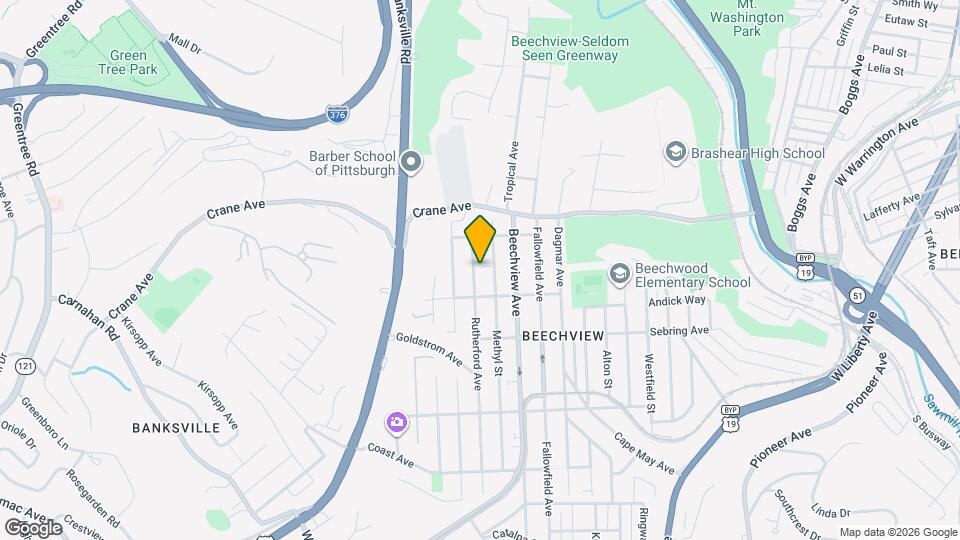 1327 Rutherford Ave, Unit 1327 rutherford avenue #2 Mapa y Detalles de la Ubicación