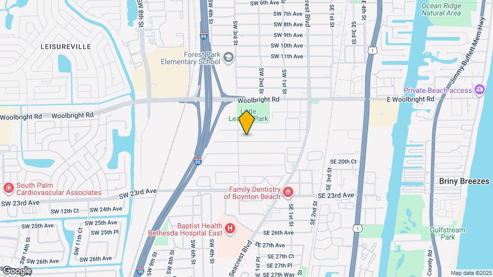 215 S Seacrest Blvd Map and Location Details