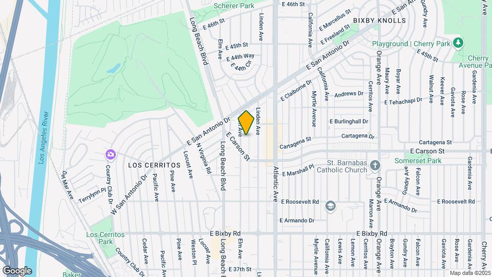 4126 Elm Ave Map and Location Details