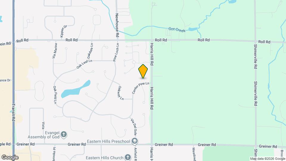 5458 Center Pine Ln Map and Location Details
