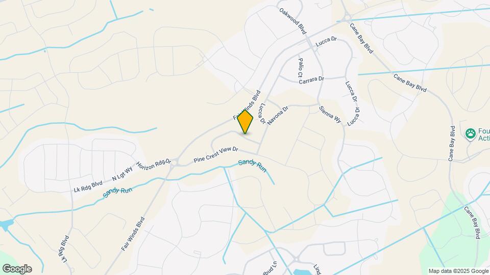 277 Parkwood Vista Way Mapa y Detalles de la Ubicación