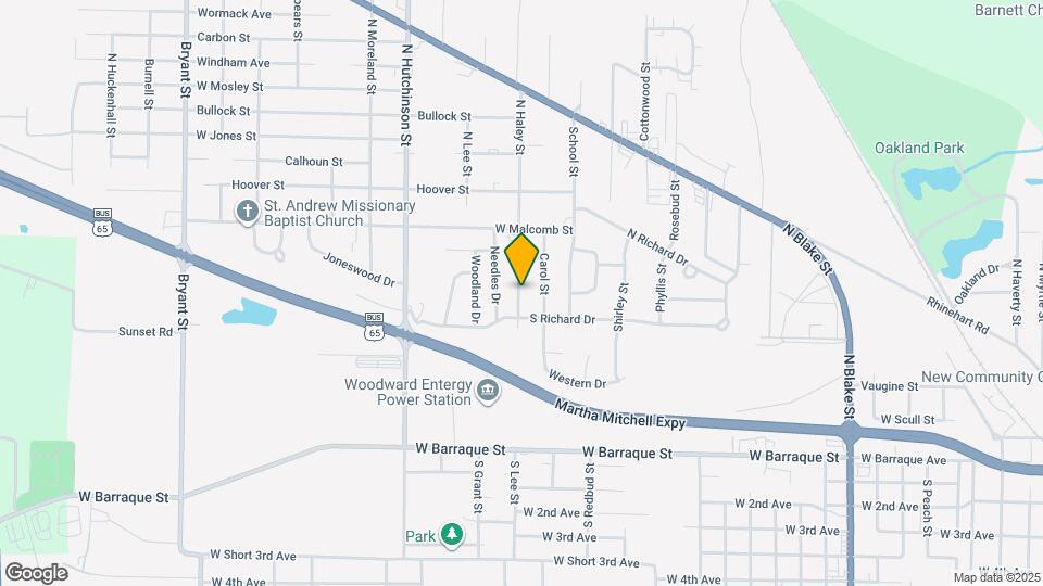 23 N Haley St Map and Location Details